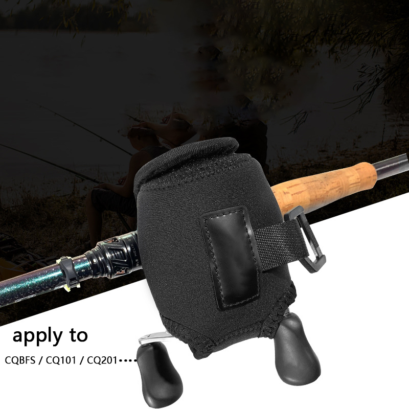 Fishing Rod Case - Neopren-Trommelrollentasche, ultraleichte und robuste Schutzhülle, Angelrollentasche,